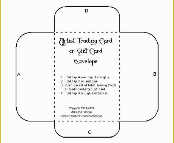 Free Envelope Printing Template Downloads Of 10 Gift Card Envelope Templates Free Printable Word