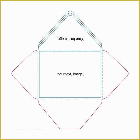 Free Envelope Printing Template Downloads Of Beautiful A2 Envelope Templates – 13 Free Printable Word