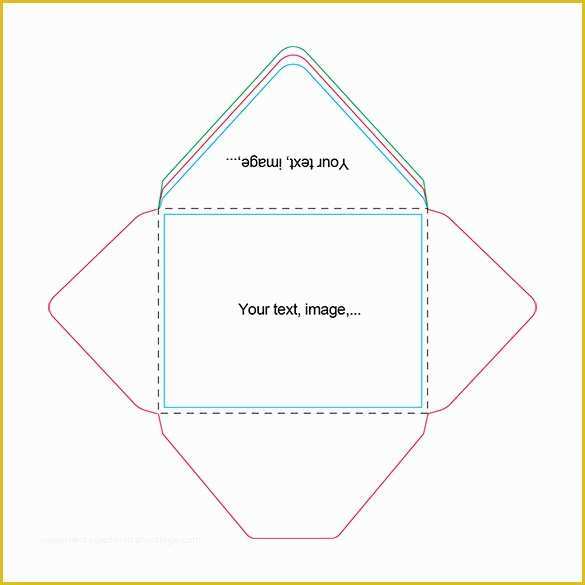 Free Envelope Printing Template Downloads Of Beautiful A2 Envelope Templates – 13 Free Printable Word