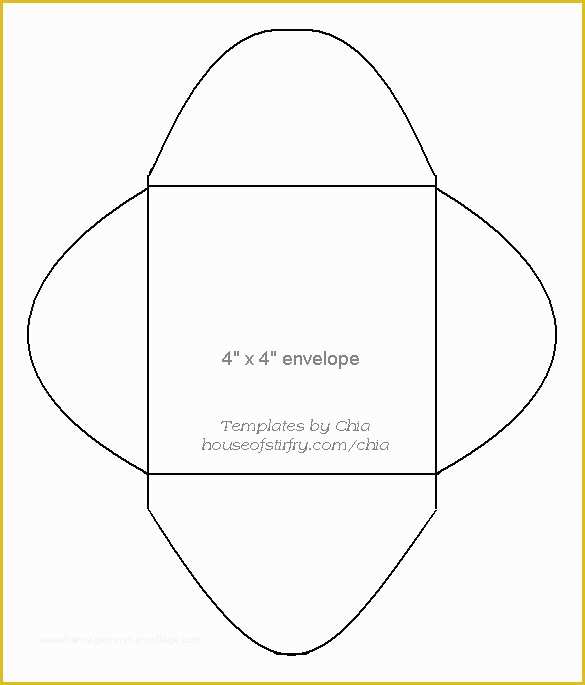 Free Envelope Printing Template Downloads Of Small Envelope Templates – 9 Free Printable Word Pdf