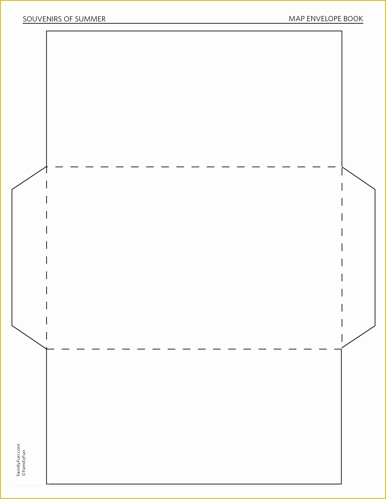 Free Envelope Printing Template Of 10 Best Of Easy Envelope Template Free Printable