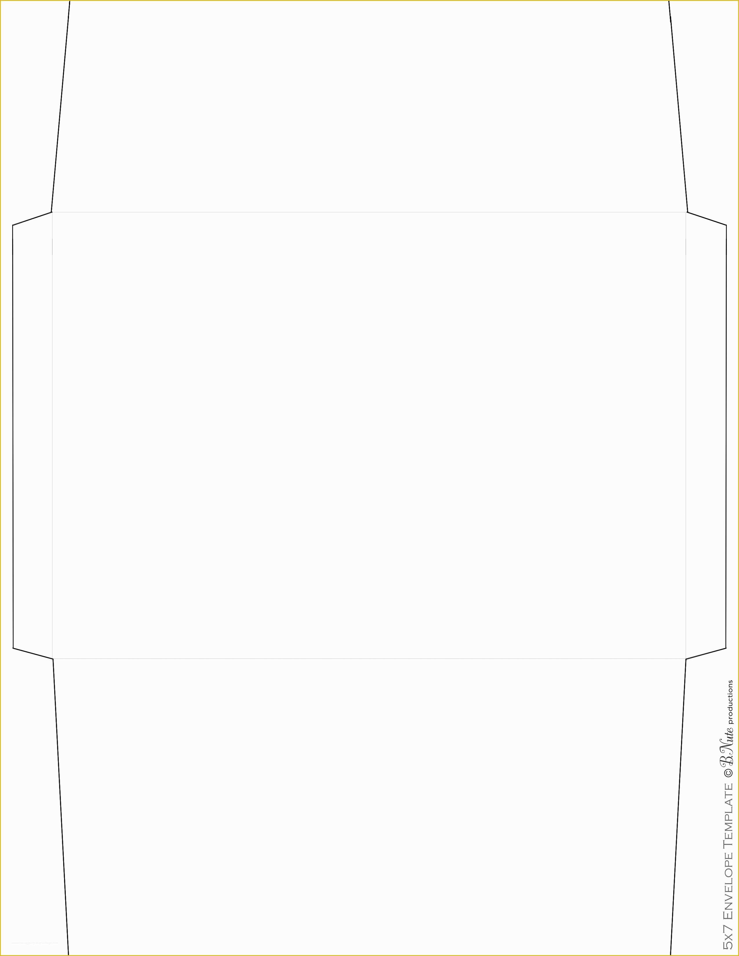 Free Envelope Printing Template Of Bnute Productions Scrapbook Paper Ideas Printed Envelope