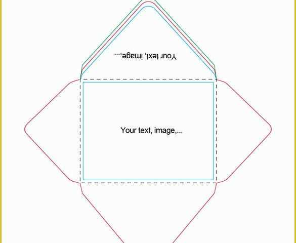 Free Envelope Template Of Beautiful A2 Envelope Templates – 13 Free Printable Word