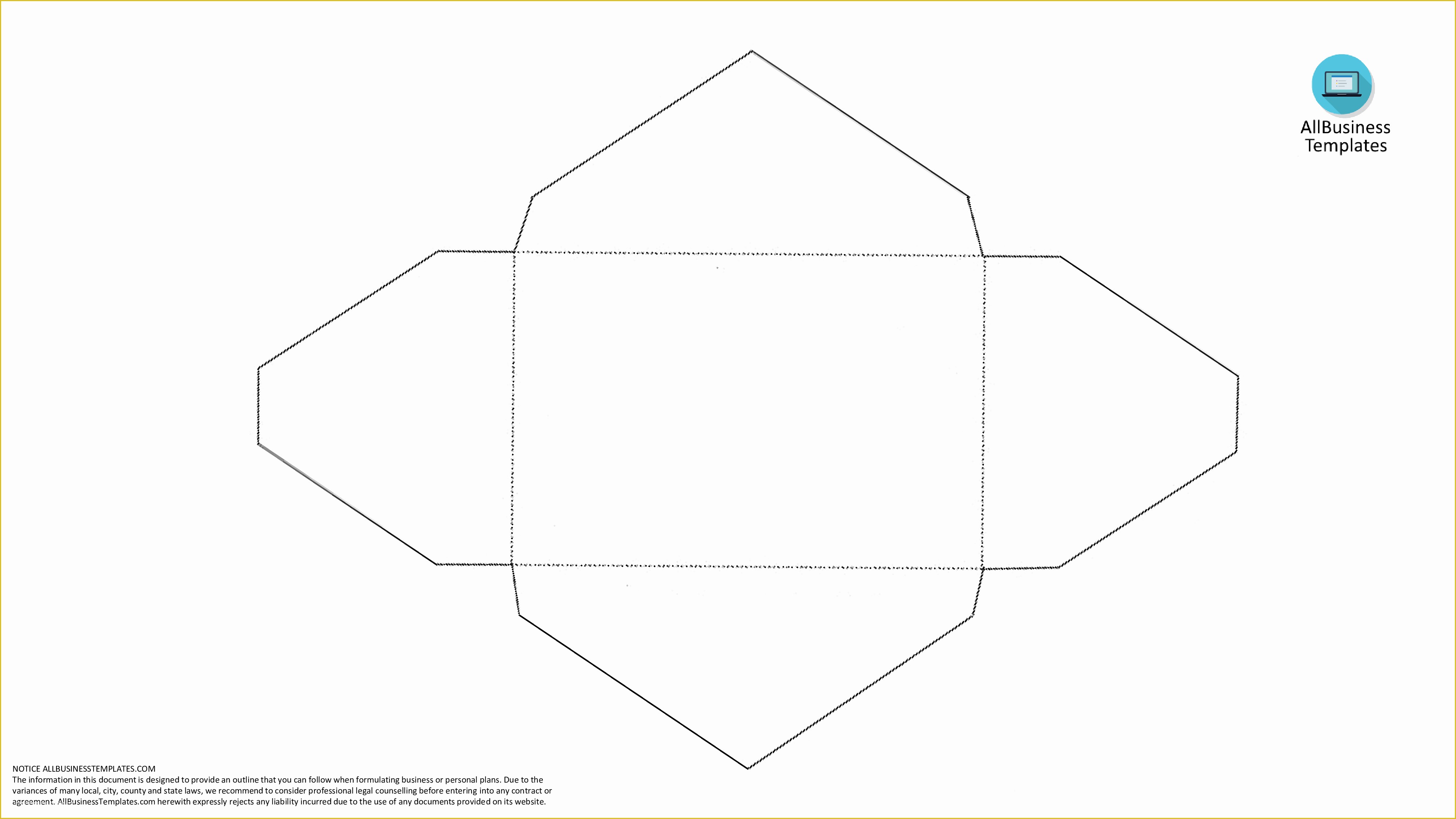 Free Envelope Template Of Free Blank Envelope Template