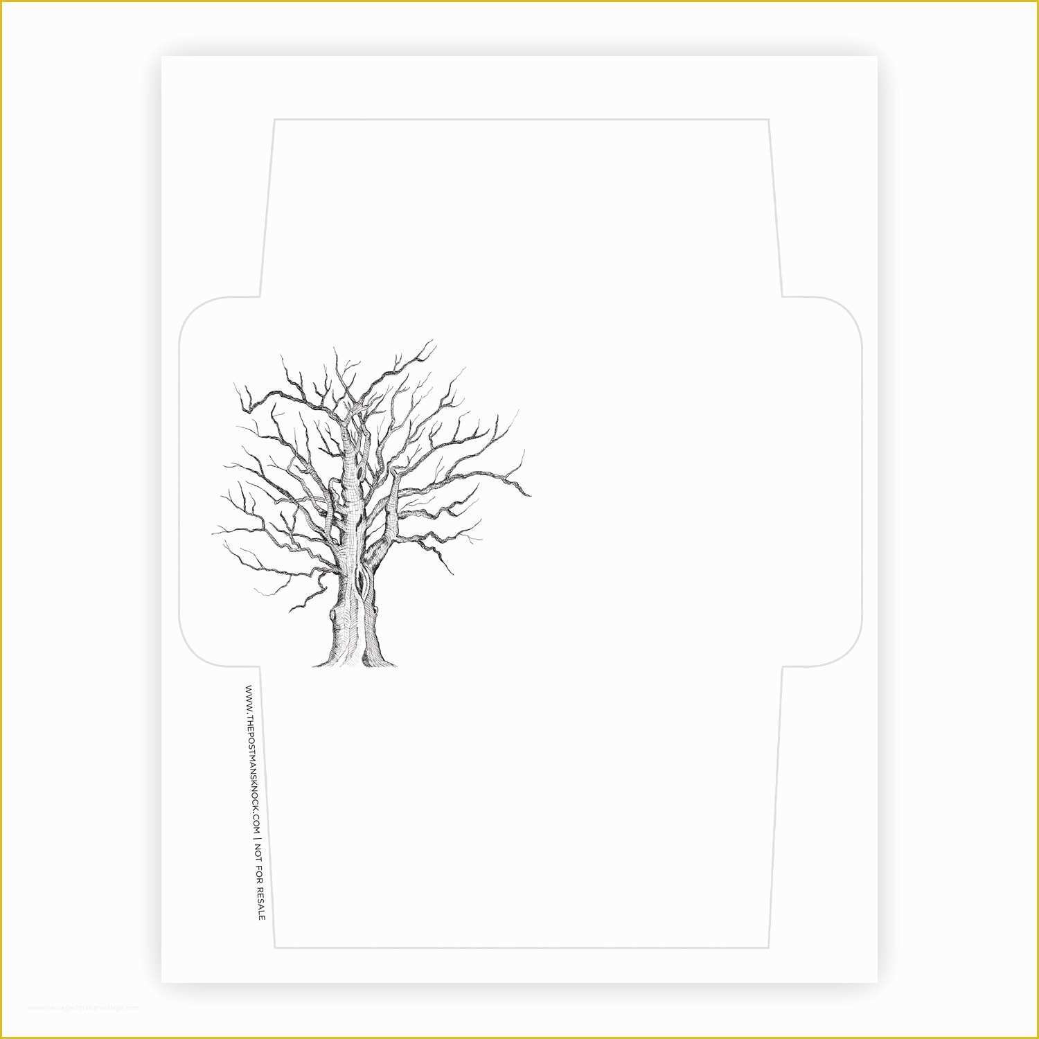 Free Envelope Template Of Free Printable Envelope Template Tree