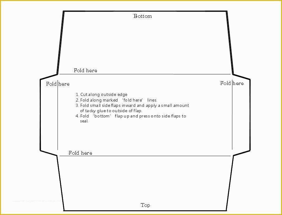 Free Envelope Template Of Money Envelope Template Printables & Fonts