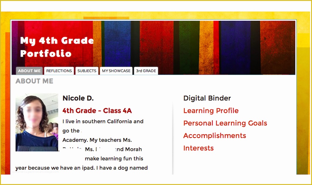 62 Free Eportfolio Templates Heritagechristiancollege