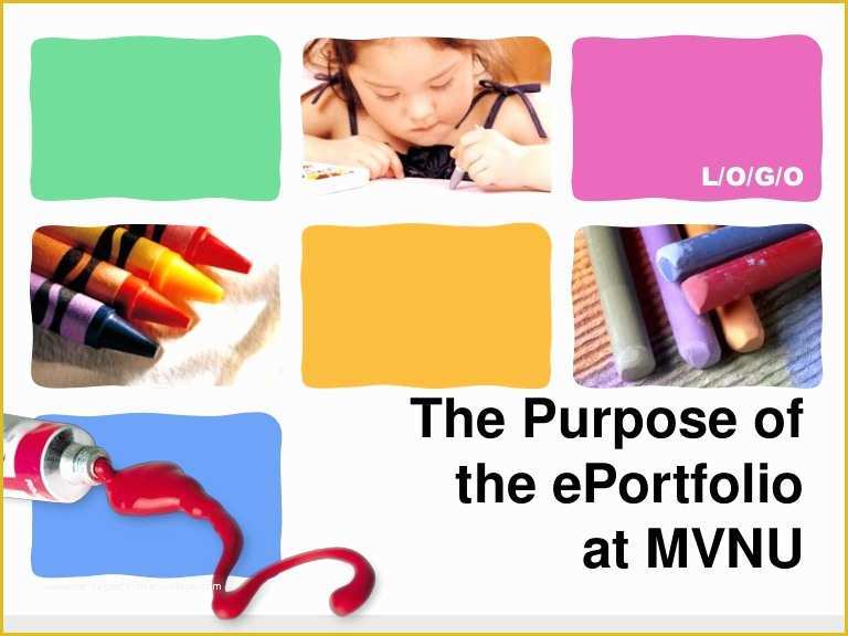 Free Eportfolio Templates Of Purpose Of the E Portfolio