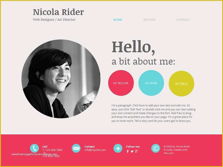 Free Eportfolio Templates Of Wix Review How to Build A Website On Wix Step by Step Guide