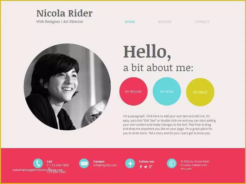 Free Eportfolio Templates Of Wix Review How to Build A Website On Wix Step by Step Guide