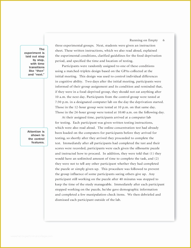 Free Essay Template Download Of Sample Apa Research Paper Free Download
