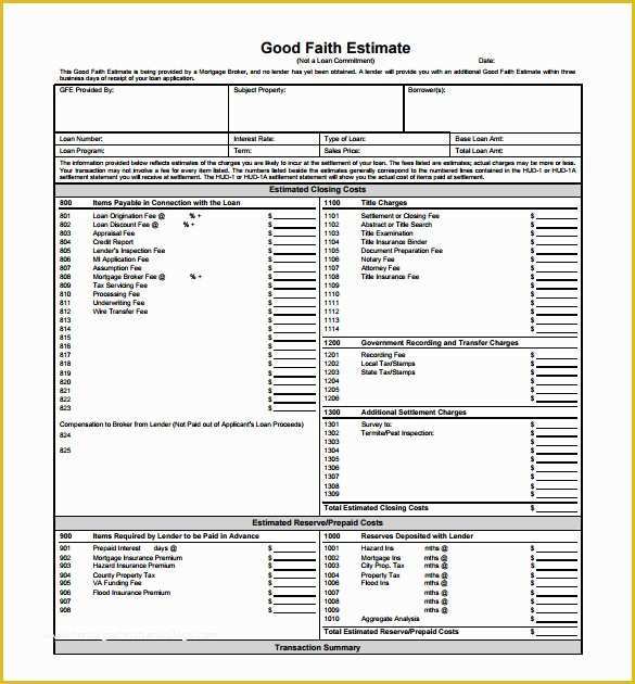 Free Estimate Template Pdf Of 26 Blank Estimate Templates Pdf Doc Excel Odt