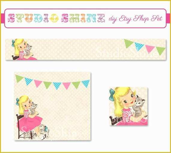 Free Etsy Shop Banner Templates Of Diy Etsy Shop Set Etsy Banner Avatar and by Studioshine On