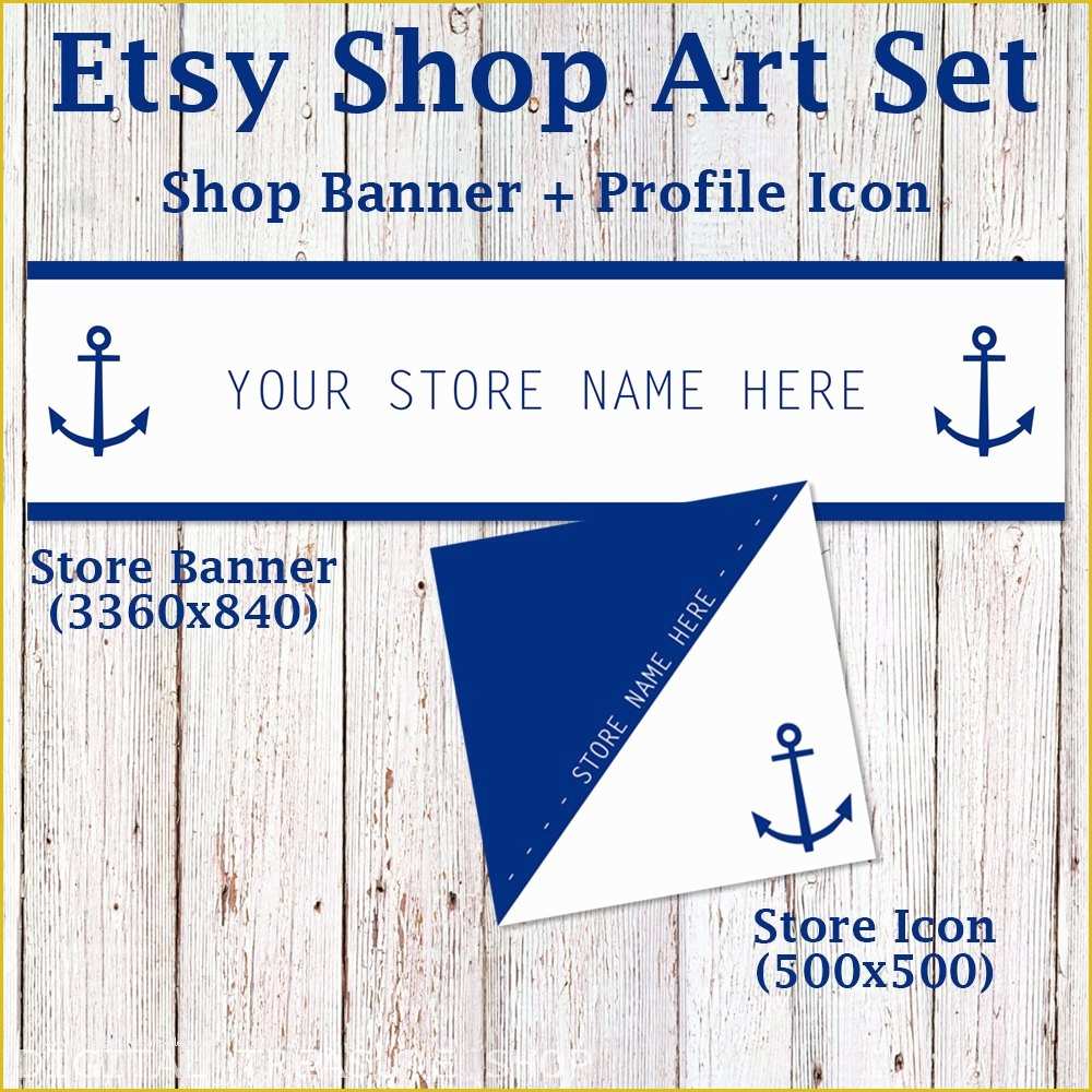 Free Etsy Shop Banner Templates Of Etsy Shop Banner and Avatar Icon Diy Etsy Banner and
