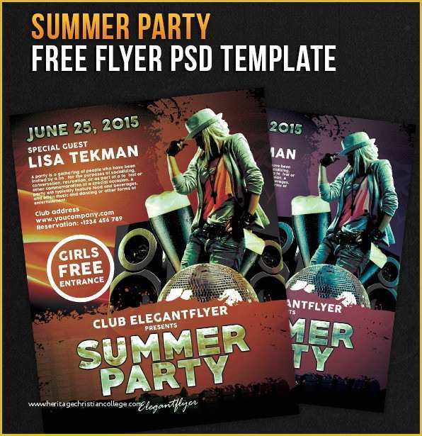 Free event Flyer Templates Of 25 Free Shop Party Flyer Templates