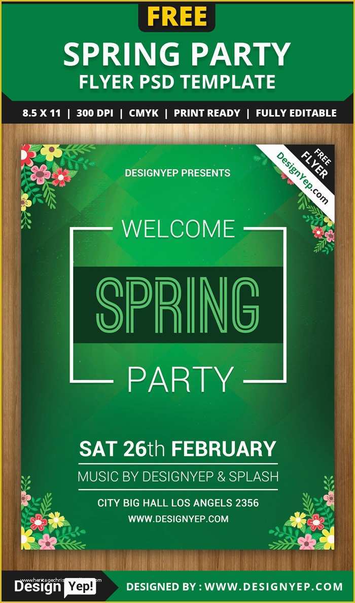 Free event Flyer Templates Of 55 Free Party & event Flyer Psd Templates Designyep