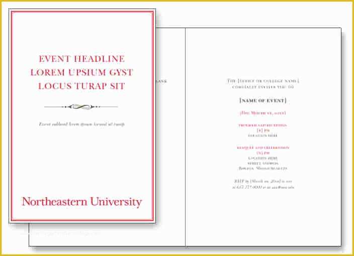 Free event Program Templates Of 5 event Program Templates