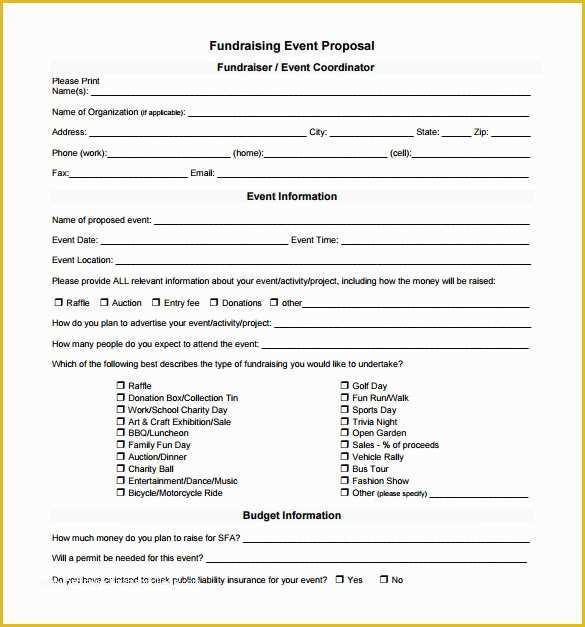 Free event Proposal Template Word Of 28 event Proposal Templates Pdf Doc