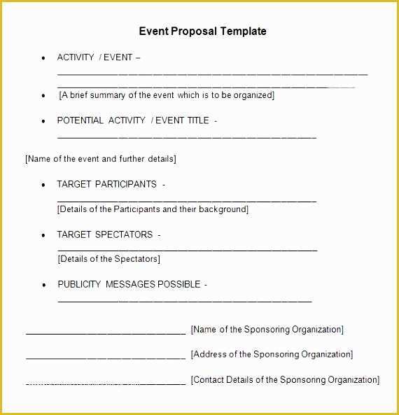Free event Proposal Template Word Of 6 Corporate event Proposal Template Sampletemplatess