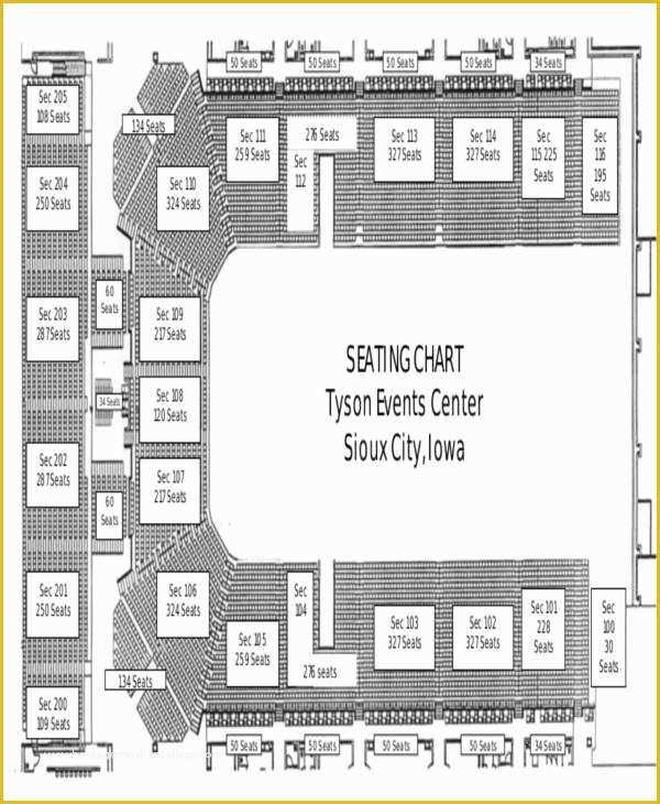 Free event Seating Chart Template Of 11 Seating Chart Template – Free Sample Example format