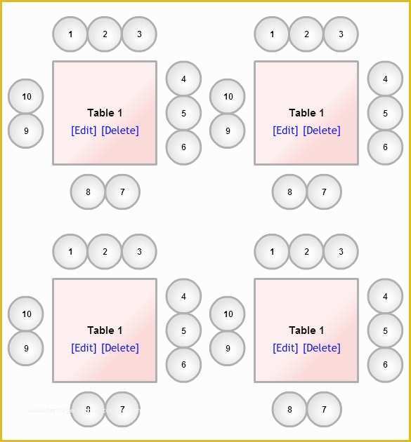 Free event Seating Chart Template Of Seating Chart Template 9 Free Word Excel Pdf format