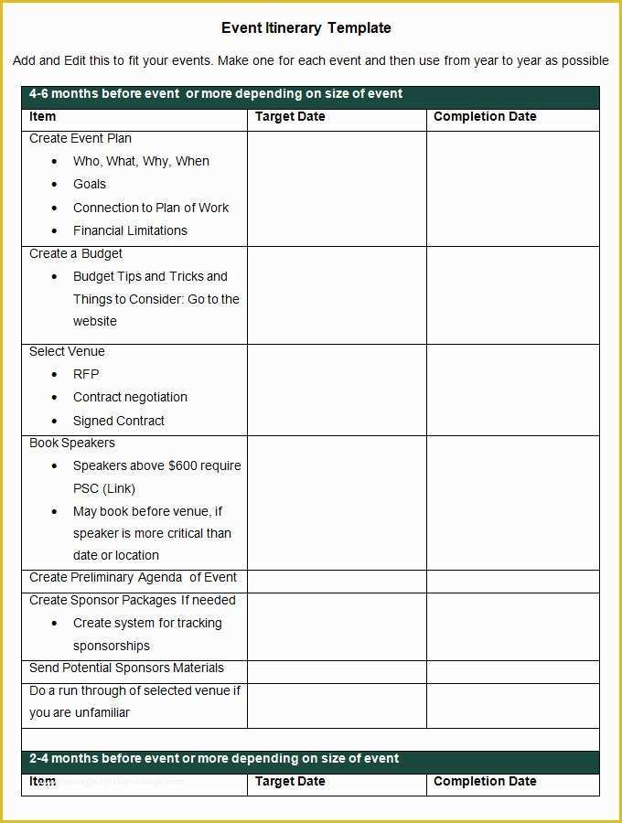 Free event Templates Of 11 event Itinerary Template Doc Pdf Psd