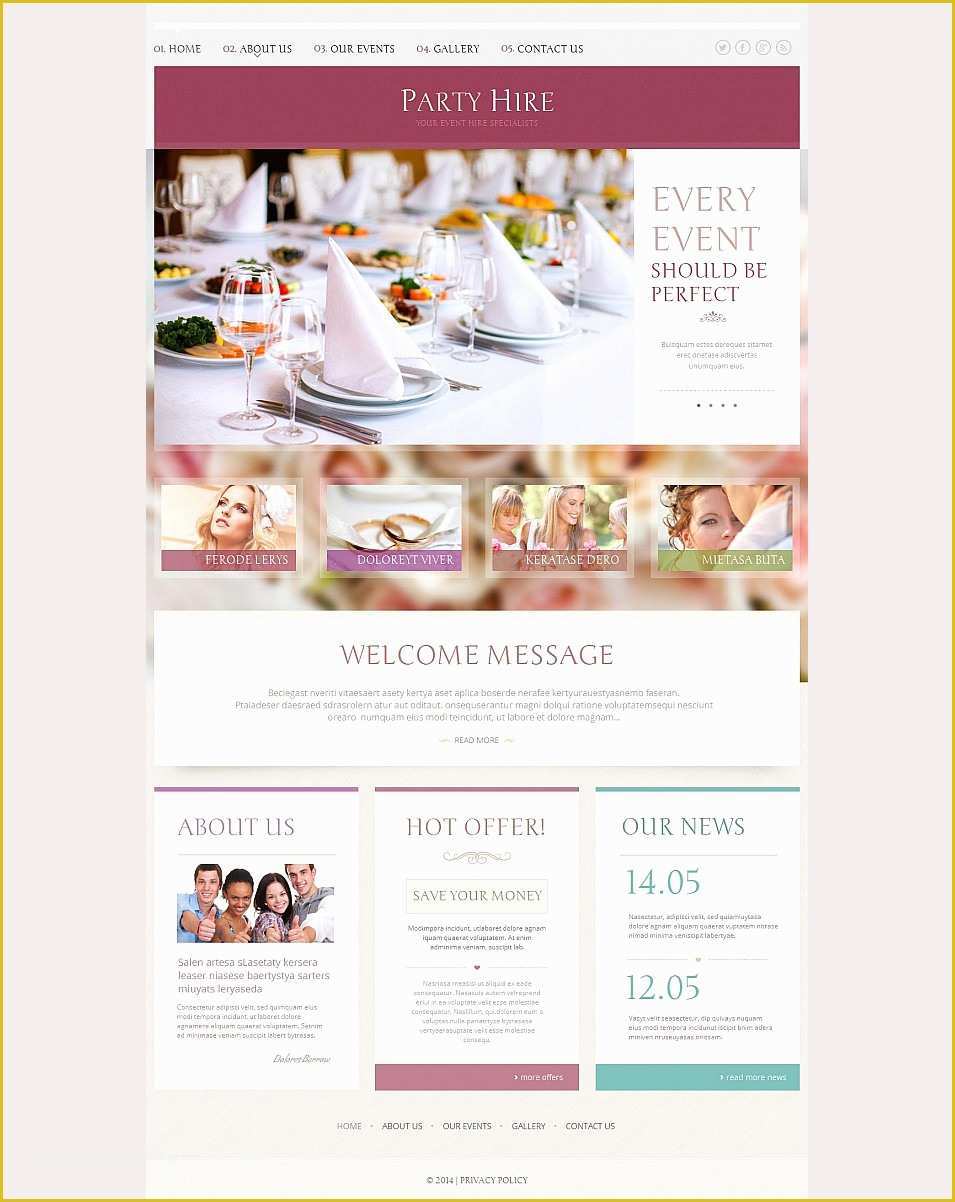 Free event Templates Of 33 event Planning Website themes & Templates