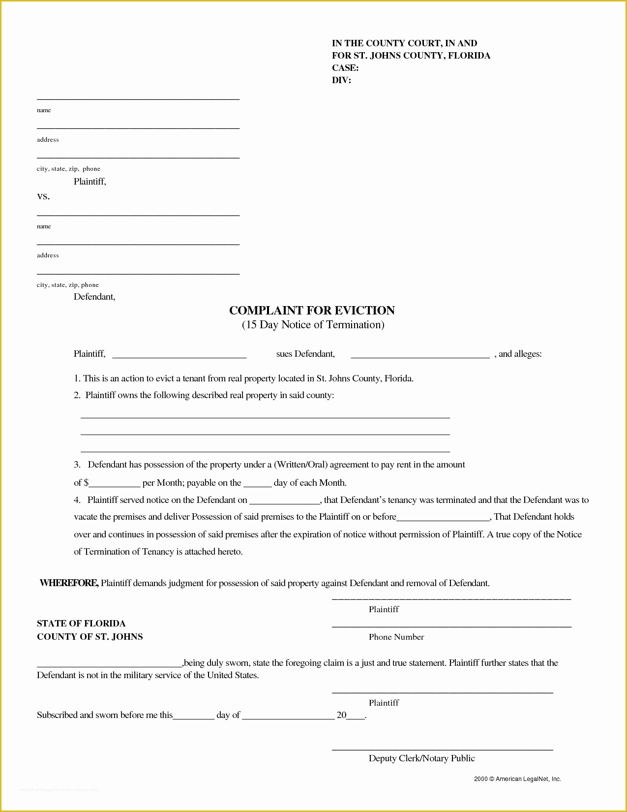 Free Eviction Notice Template Florida Of 10 Best Of Eviction Notice Florida Eviction