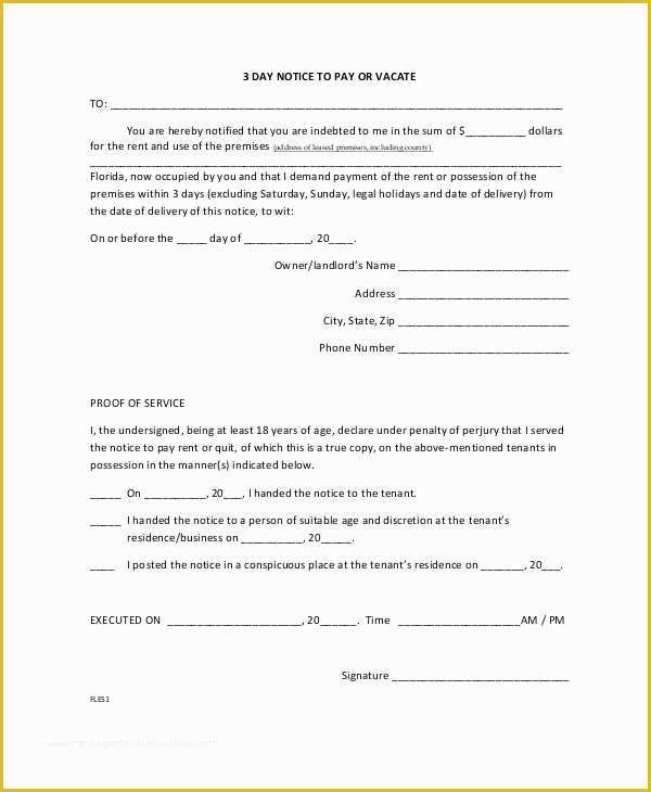 free eviction notice template florida of 10 printable eviction notice