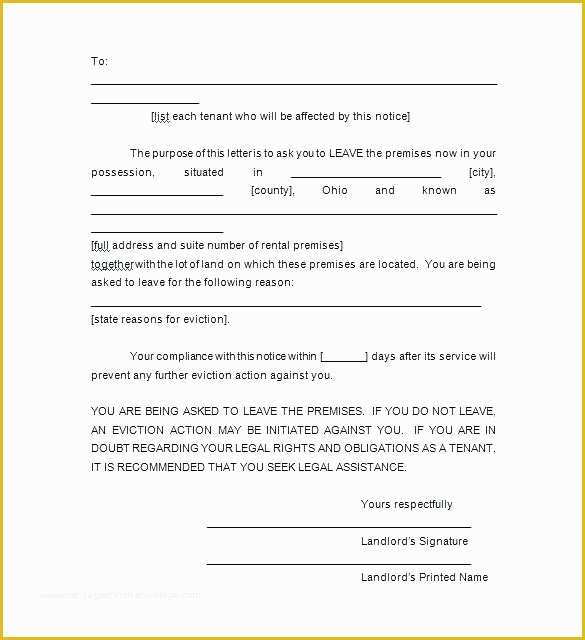 Free Eviction Notice Template Florida Of Free Printable Eviction Notices Printable Eviction Notice