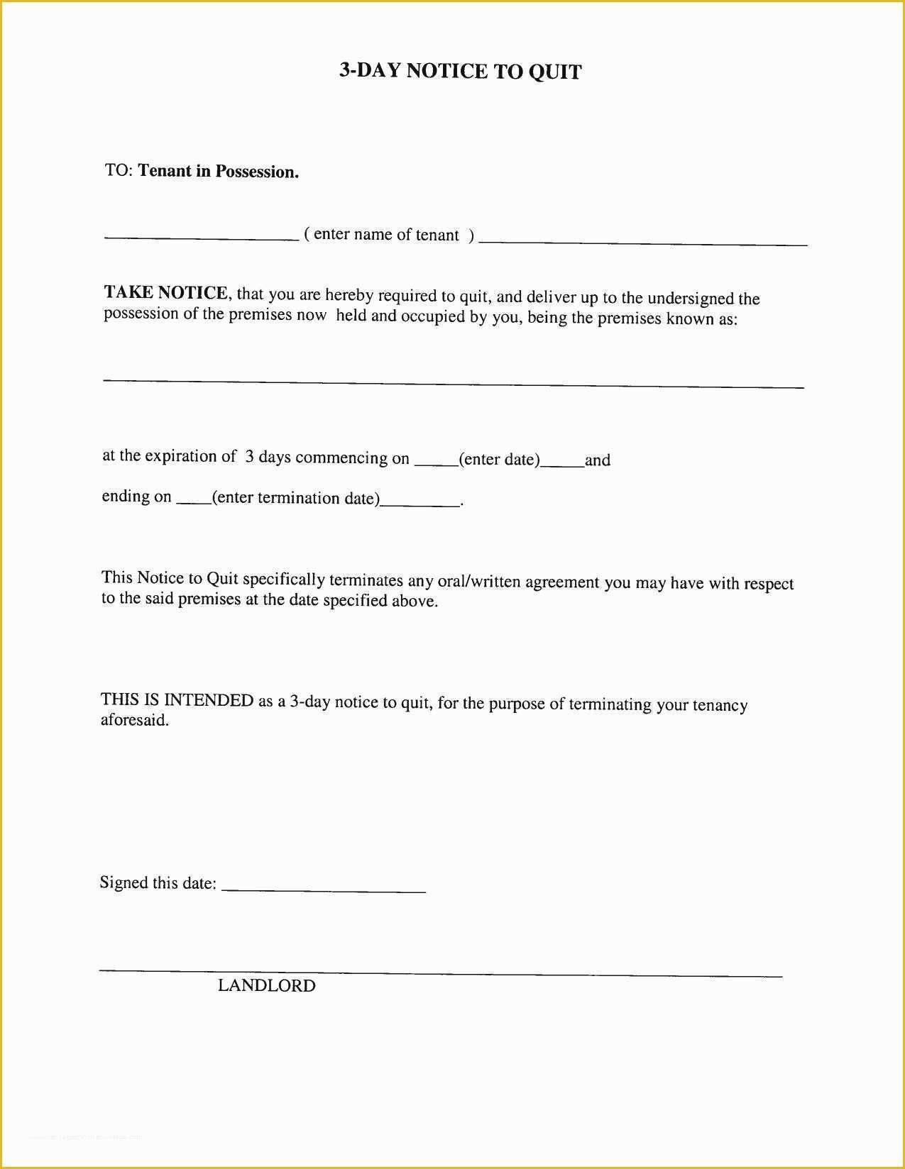 Free Eviction Notice Template Florida Of New Eviction Notice Florida Template