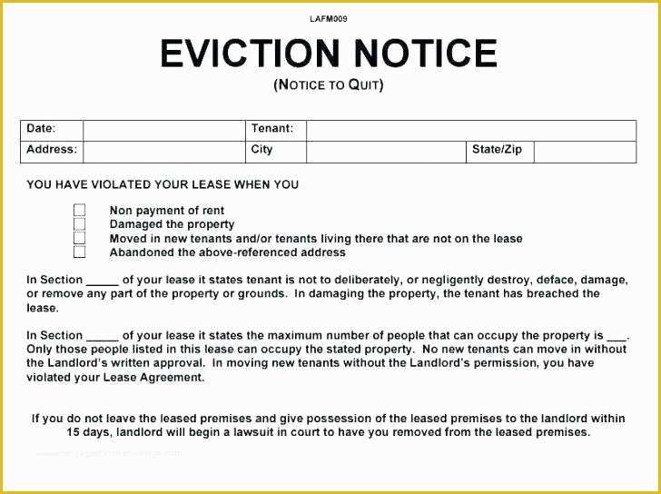 Free Eviction Notice Template Florida Of T Certificate Letter Template