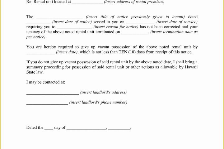 Free Eviction Notice Template Pa Of 10 Best Of Pa Notice to Quit Template Pa Eviction