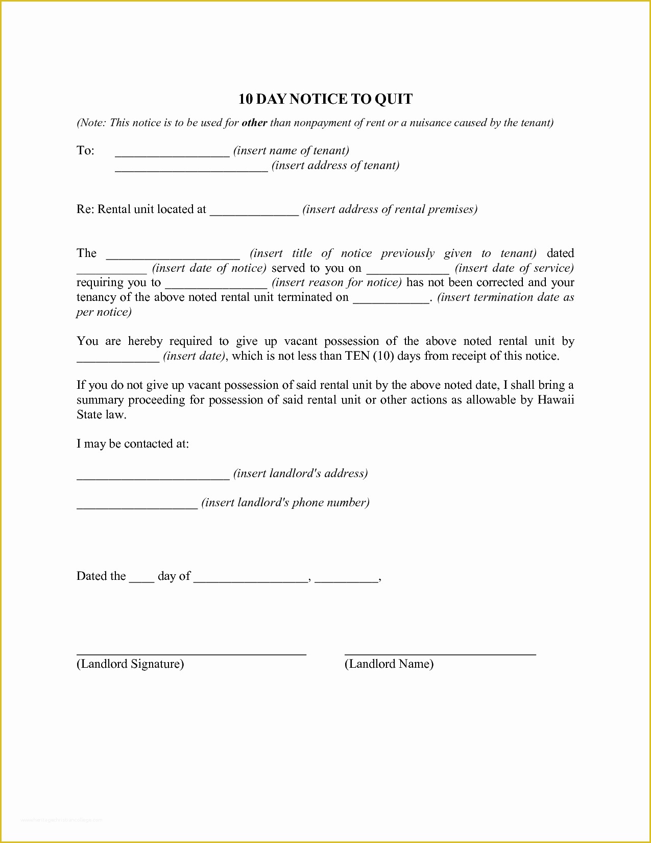 Free Eviction Notice Template Pa Of 10 Best Of Pa Notice to Quit Template Pa Eviction