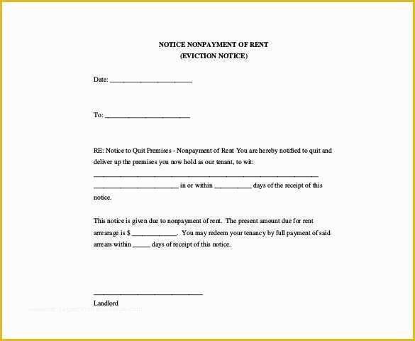 Free Eviction Notice Template Pa Of 38 Eviction Notice Templates Pdf Google Docs Ms Word