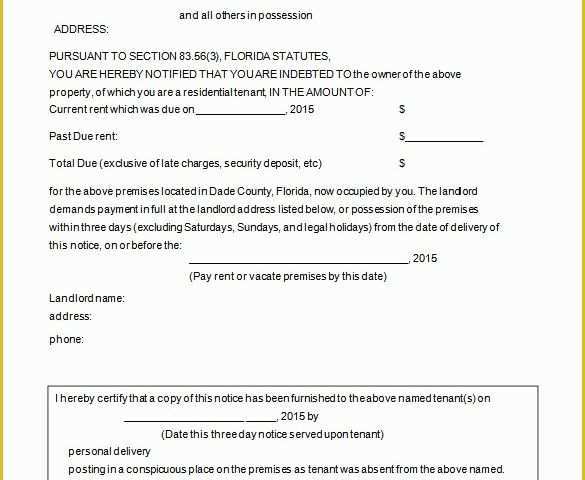 Free Eviction Notice Template Pdf Of 38 Eviction Notice Templates Pdf Google Docs Ms Word