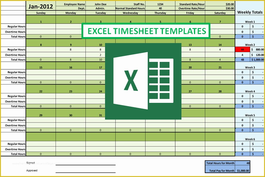 Free Excel Biweekly Timesheet Template Of Timesheet Excel Template