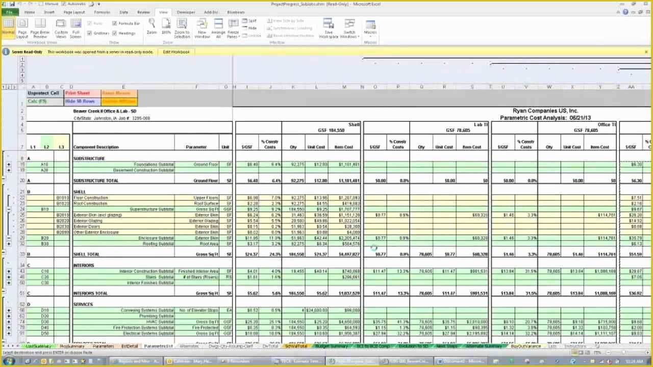 Free Excel Construction Templates Of Excel Construction Estimating software and Excel