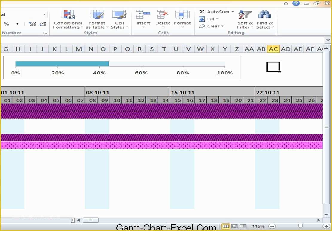 Free Excel Gantt Chart Template 2016 Of Download Powerpointgantt Chart Excel Template