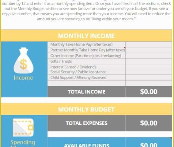 Free Excel Home Budget Template Of Bud Ing Excel Template Spreadsheet Free Download by