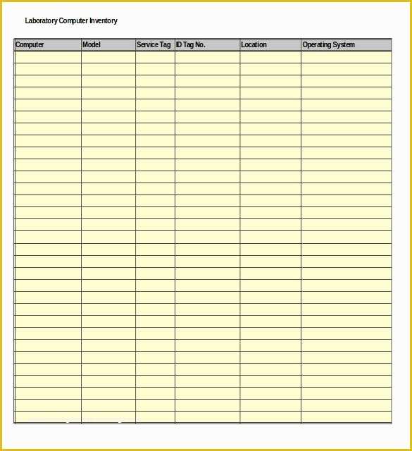 Free Excel Inventory Database Template Of 17 Excel Inventory Templates – Free Sample Example