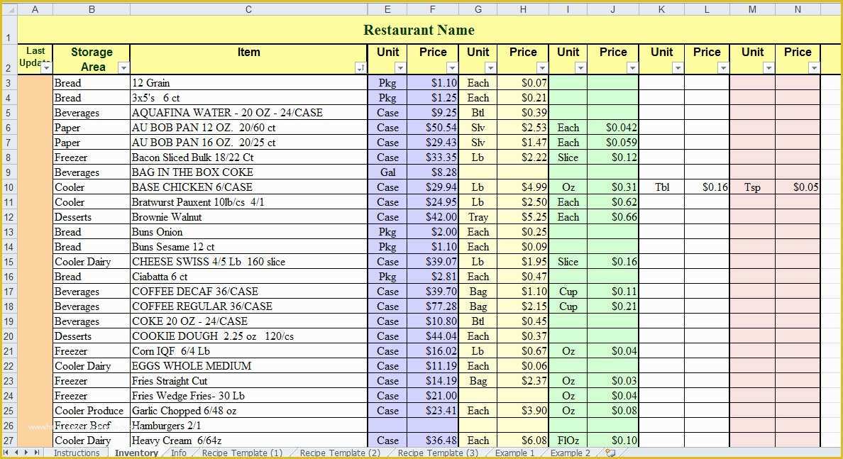 Free Excel Inventory Database Template Of Excel Template Inventory