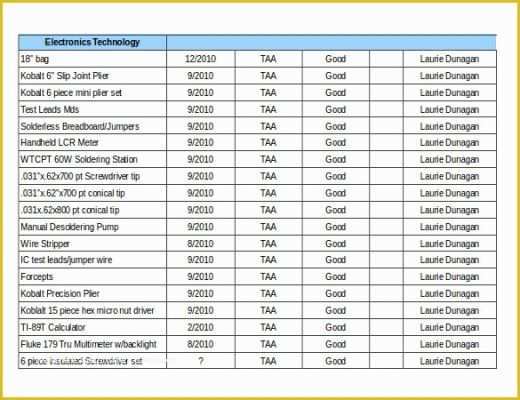 Free Excel Inventory Template Of 16 Free Inventory Templates Pdf Word Excel Pages