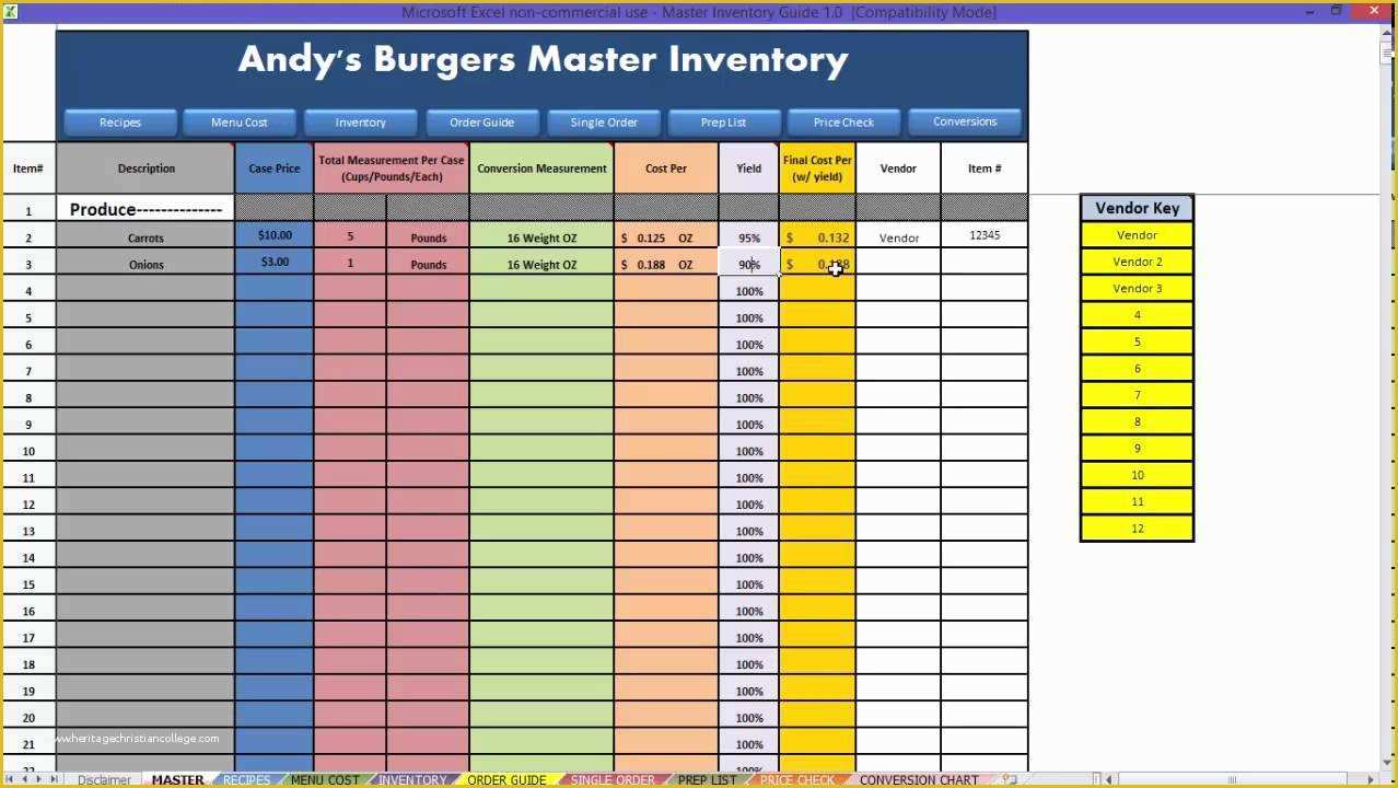 Free Excel Inventory Template Of Free Excel Inventory Spreadsheet Template