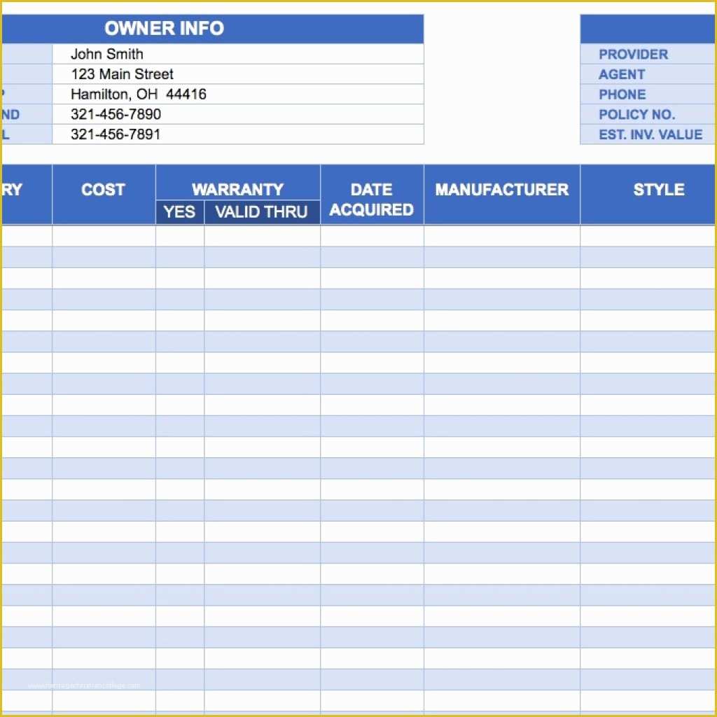 Free Excel Inventory Template Of Free Excel Inventory Templates within Inventory