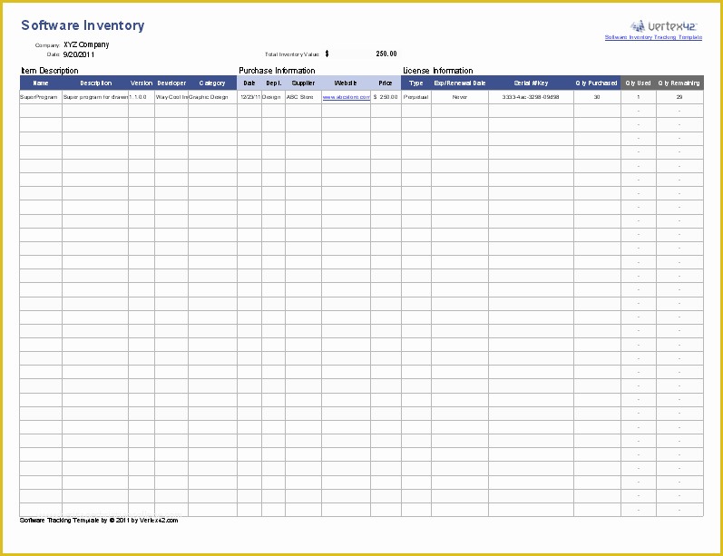 Free Excel Inventory Template Of Free software Inventory Tracking Template for Excel