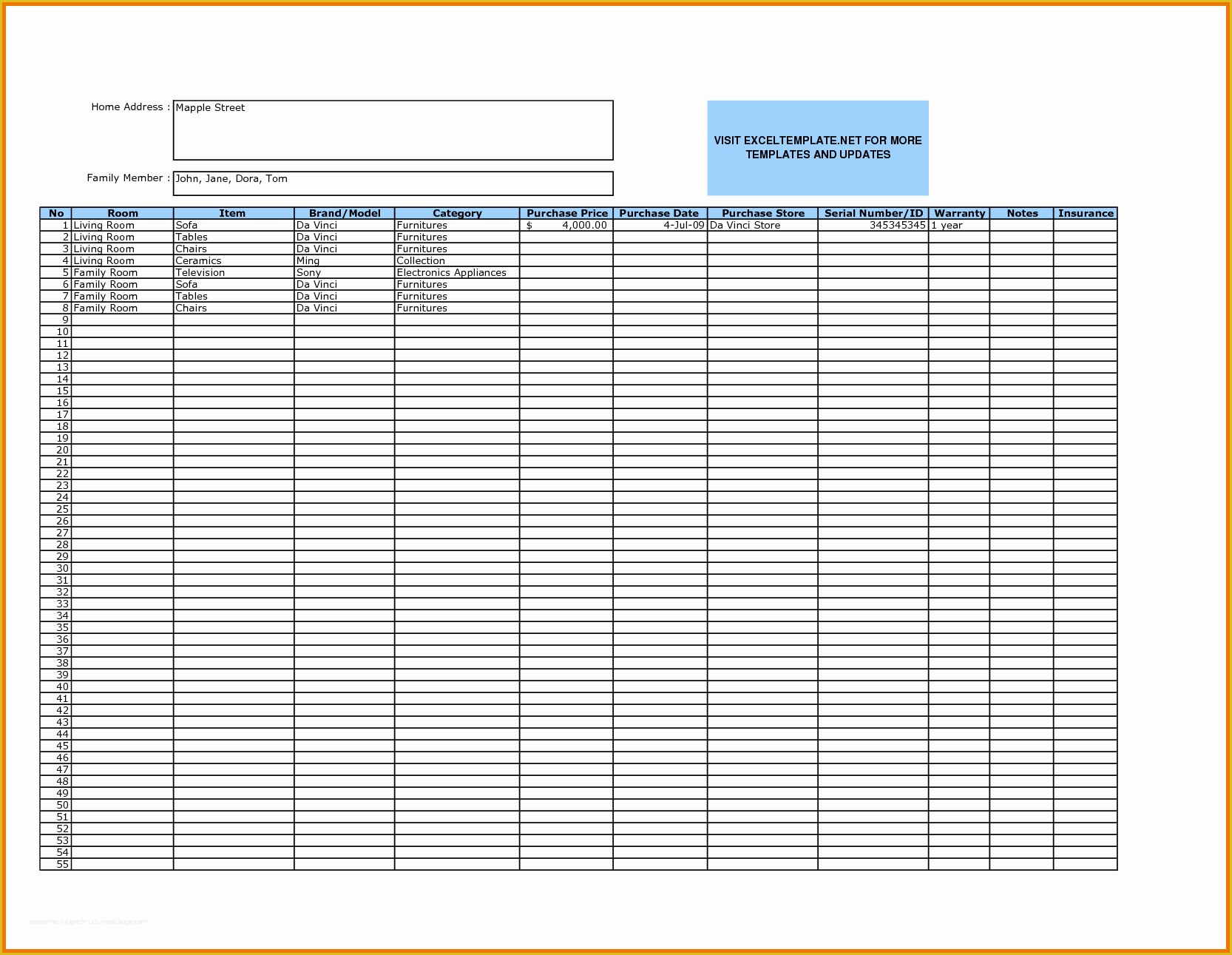 Free Excel Inventory Template Of Inventory Excel Template Free Portablegasgrillweber