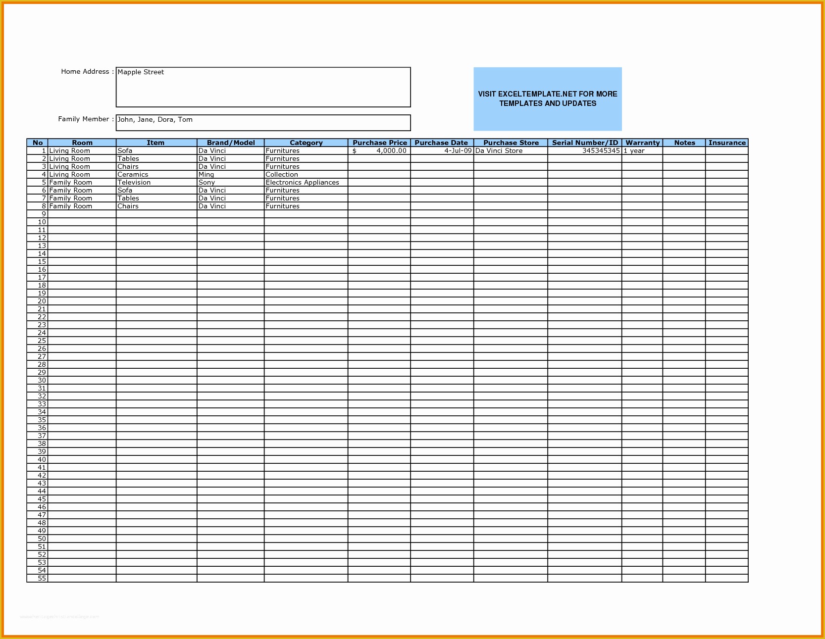 Free Excel Inventory Template Of Inventory Excel Template Free Portablegasgrillweber