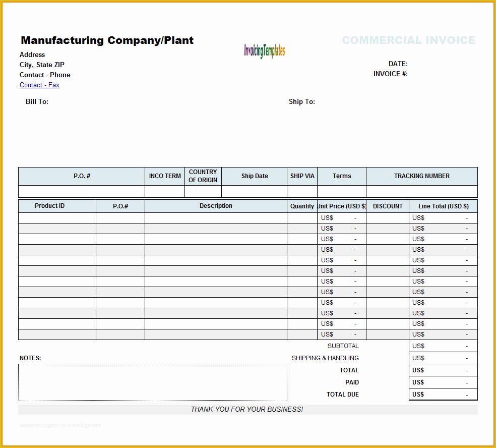 Free Excel Invoice Template Mac Of 4 format Of Invoice Bill In Excel