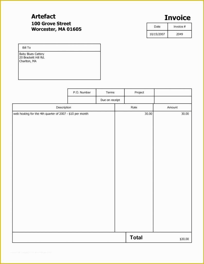 Free Excel Invoice Template Mac Of Excel Invoices Templates Free Sample Worksheets Billing